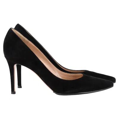 Gianvito Rossi Gianvito 85 Suede Pumps In Black