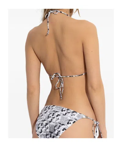 Tory Burch T Monogram String Bikini Top In Multi