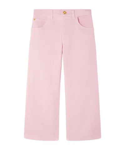 Versace Straight-leg Jeans In Pink