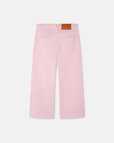 Versace Straight-leg Jeans In Pink