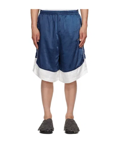We11 Done Selldone Track Shorts In Blue