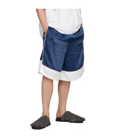 We11 Done Selldone Track Shorts In Blue