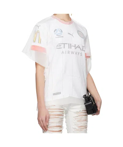 Prototypes Fused Football Tricot T-shirt In White