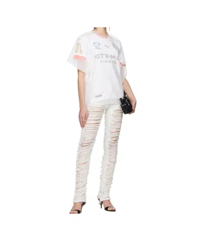 Prototypes Fused Football Tricot T-shirt In White