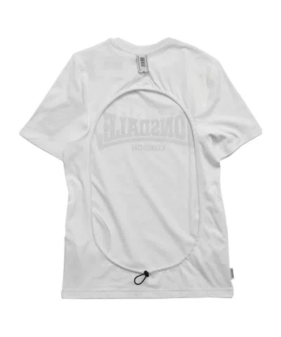 Prototypes Open Back T-shirt In White