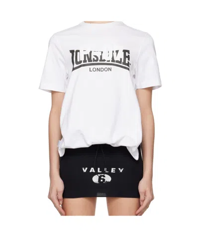 Prototypes Open Back T-shirt In White