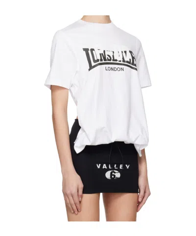 Prototypes Open Back T-shirt In White