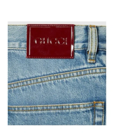 Gucci Straight Fit Denim Pants