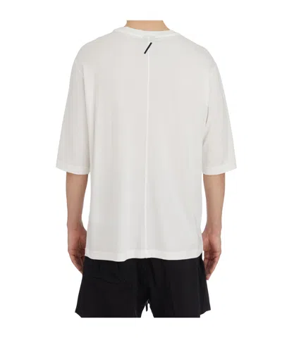 Thom Krom Printed Graphic T-shirt In White
