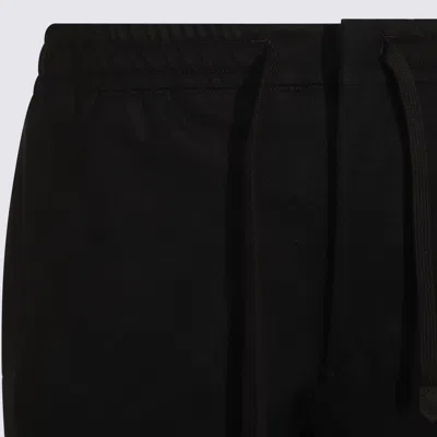 Canali Drawstring-waist Track Pants In Black