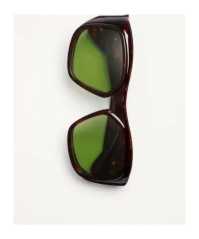 Valentino Rectangular Sunglasses