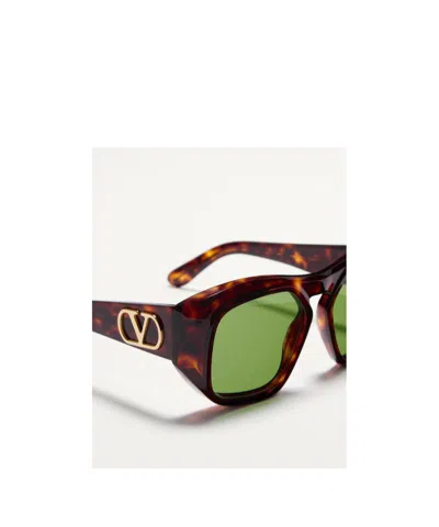 Valentino Rectangular Sunglasses