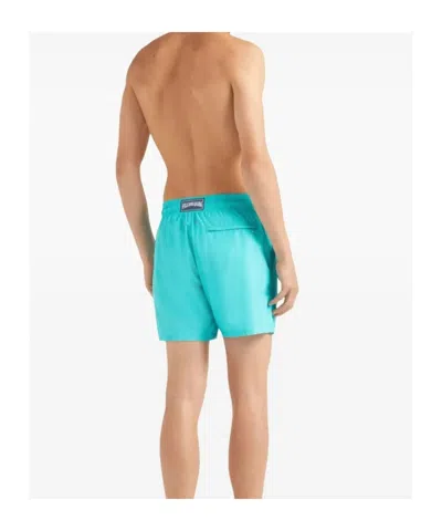 Vilebrequin Ronde Des Tortues Swim Trunks In Blue