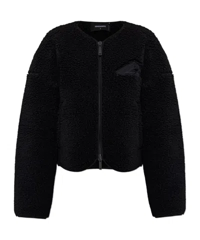 Dsquared2 Long Sleeve Casual Jacket In Black