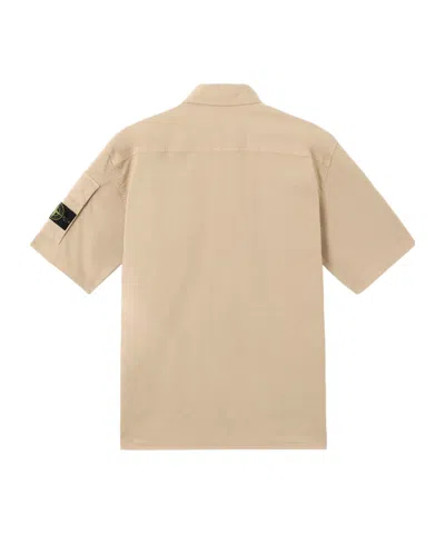Stone Island Short-sleeve Shirt In Neutral