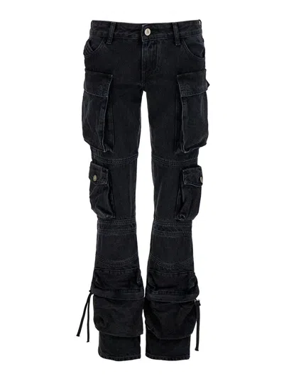 Attico Essie Long Pants In Black