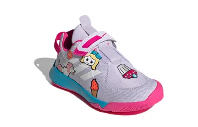 Adidas Originals (ps) Adidas Activeplay X Cleofus 'purple Pink Blue' In Multi