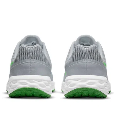 Nike (gs)  Revolution 6 'light Smoke Grey Green Strike'