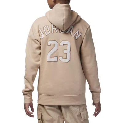 Air Jordan (gs)  Mj Member Pullover 'hemp' In Brown