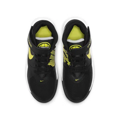 Nike (gs)  Team Hustle D9 Flyease 'black High Voltage'