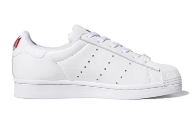 Adidas Originals (gs)  Superstar Pure Shoes 'white Red Blue'