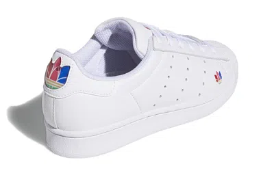 Adidas Originals (gs)  Superstar Pure Shoes 'white Red Blue'