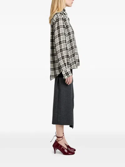 Proenza Schouler Checked Shirt In Multi