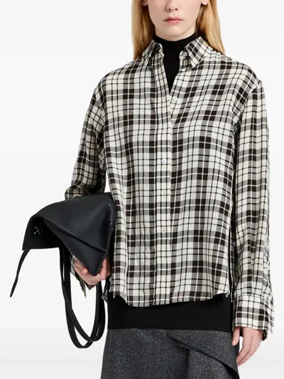 Proenza Schouler Checked Shirt In Multi
