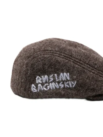 Ruslan Baginskiy Ruslan Wool-blend Ivy Cap