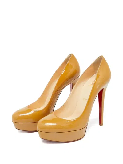 Pre-owned Christian Louboutin 135mm Bianca Pumps