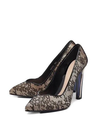 Pre-owned Alexander Mcqueen Laced Heeled Pumps