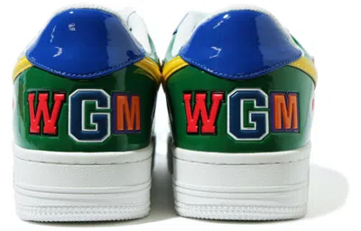 A Bathing Ape Bape Sta Low M2 'green Shark Face'