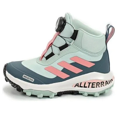 Adidas Originals (ps) Adidas Fortarun Boa Atr K Green Blue Pink Kid 'green Blue Pink'