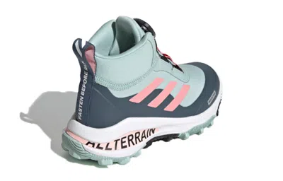 Adidas Originals (ps) Adidas Fortarun Boa Atr K Green Blue Pink Kid 'green Blue Pink'