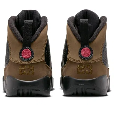 Air Jordan (ps)  9 Retro 'olive' In Black