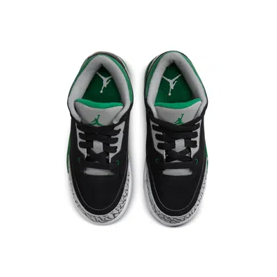 Air Jordan (ps)  3 Retro 'pine Green' In Pink