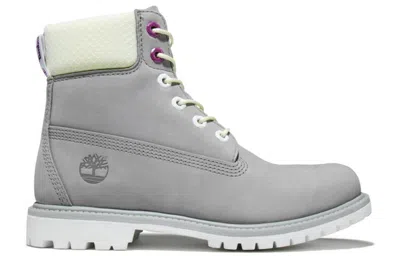 Timberland (wmns)  Premium 6 Inch Waterproof Boot 'grey Nubuck'