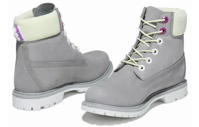 Timberland (wmns)  Premium 6 Inch Waterproof Boot 'grey Nubuck'
