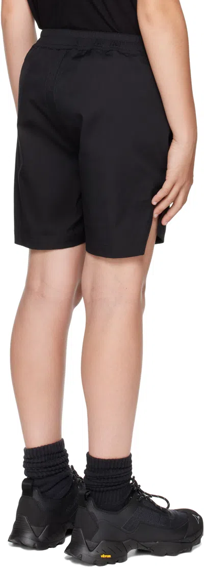 Rick Owens Kids Black Hollywood Boxer Shorts In Black
