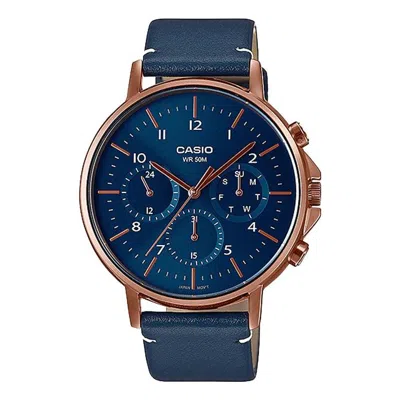 Casio Male Dress Japan / South Korea Fashion Sports Blue Analog