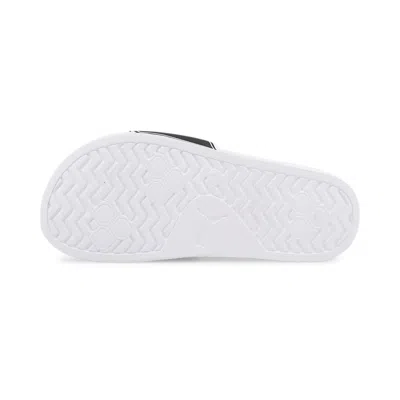 Puma (gs)  X Smileyworld Leadcat 2.0 Slides 'white Black'