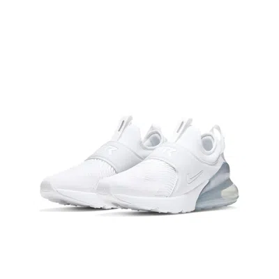 Nike (gs)  Air Max 270 Extreme 'white Metallic Silver'