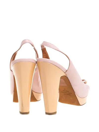 Pre-owned Marc Jacobs Vintage Slingback Platform Sandals