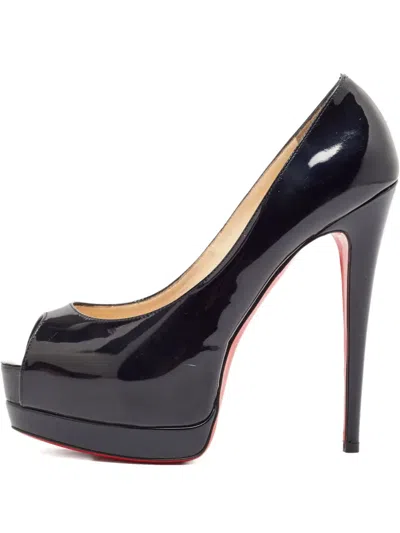 Pre-owned Christian Louboutin 140mm Leather Heeled Pumps