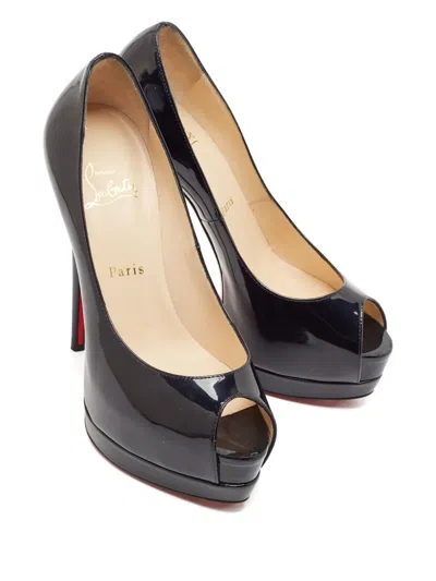 Pre-owned Christian Louboutin 140mm Leather Heeled Pumps