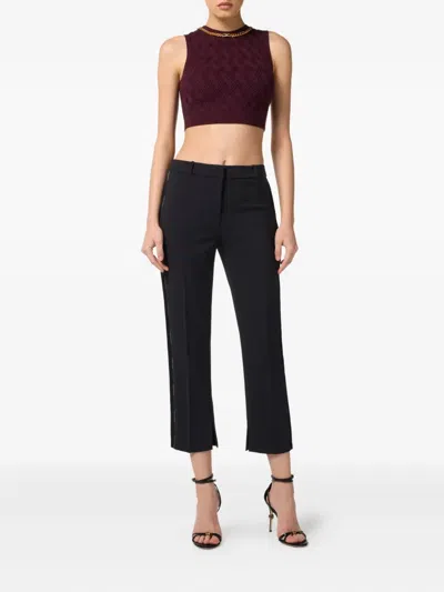 Elisabetta Franchi Pants In Black