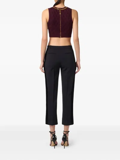 Elisabetta Franchi Pants In Black