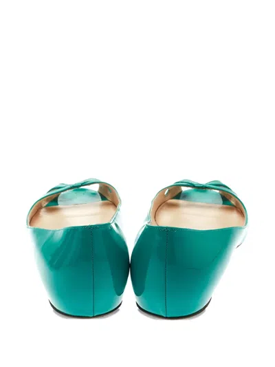 Pre-owned Christian Louboutin Un Voilier Ballet Flats