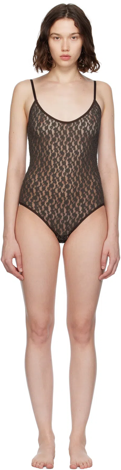 Baserange Brown Musial Bodysuit