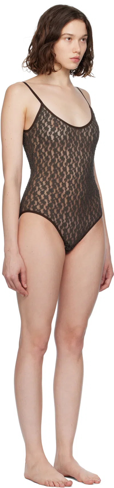 Baserange Brown Musial Bodysuit